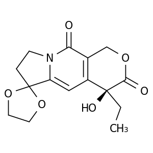 (S)-4’-乙基-4’-羟基-7’,8’-二氢螺[[1,3]二氧戊环-2,6’-吡喃并[3,4-f]吲嗪]-3’,10’(1’H,4’H)-二酮
