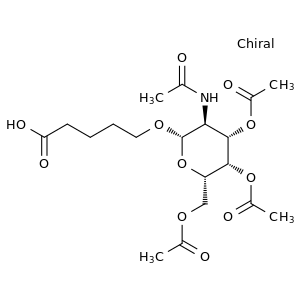 5-[(3,4,6-三-O-乙酰基-2-乙酰氨基-2-脱氧-B-D-半乳糖醛酸基)氧基]戊酸