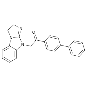 2-(1,2-二氢咪唑并[1,2-A]苯并咪唑-4-Yl)-1-(4-苯基苯基)乙酮氢溴酸盐