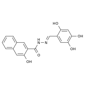 3-羟基-N′-((2,4,5-三羟基苯基)亚甲基)-2-萘酰肼