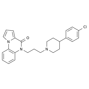 5-(3-(4-(4-氯苯基)哌啶-1-基)丙基)吡咯[1,2-a]喹噁啉-4(5H)-酮
