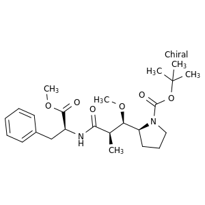 (S)-2-((1R,2R)-1-甲氧基-3-(((S)-1-乙氧基-1-氧代-3-苯基丙-2-基)氨基)-2-甲基-3-氧丙基)吡咯烷-1-羧酸叔丁酯