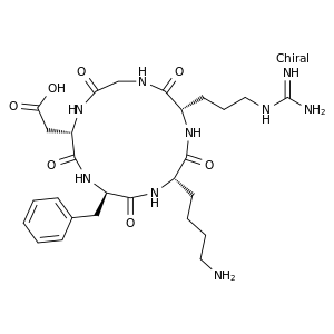 2-((2S,5R,8S,11S)-8-(4-氨基丁基)-5-苄基-11-(3-胍丙基)-3,6,9,12,15-五氧代-1,4,7,10,13-五氮杂环十五烷-2-基)乙酸