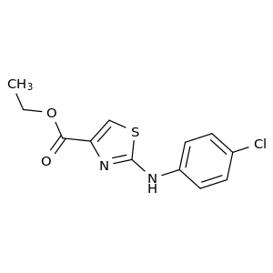 2-[(4-氯苯基)氨基]-4-噻唑羧酸乙酯