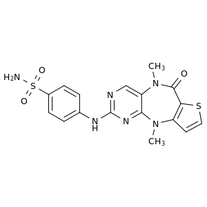 4-((5,10-二甲基-6-氧代-6,10-二氢-5H-嘧啶并[5,4-b]噻吩并[3,2-e][1,4]二氮杂卓-2-基)氨基)苯磺酰胺