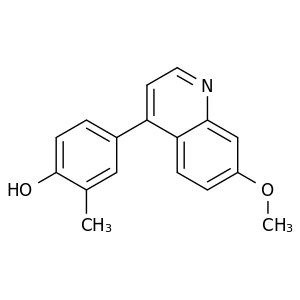 4-（7-甲氧基喹啉-4-基）-2-甲基苯酚
