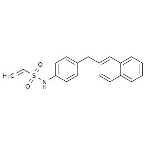 N-(4-(萘-2-基甲基)苯基)乙烯磺酰胺