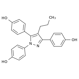 4,4’,4’’-(4-丙基-1H-吡唑-1,3,5-三基)三苯酚
