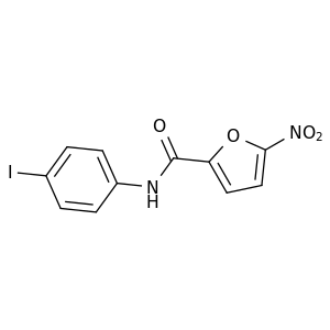 N-(4-碘苯基)-5-硝基呋喃-2-甲酰胺