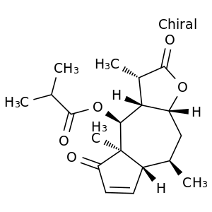 (3S,3aR,4S,4aR,7aR,8R,9aR)-3,4a,8-三甲基-2,5-二氧代-2,3,3a,4,4a,5,7a,8,9,9a-十氢环戊二烯并环庚烯并[6,5-b]呋喃-4-基 异丁酸酯
