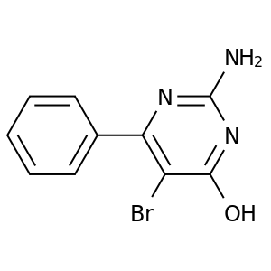 2-氨基-5-溴-4-羟基-6-苯基嘧啶