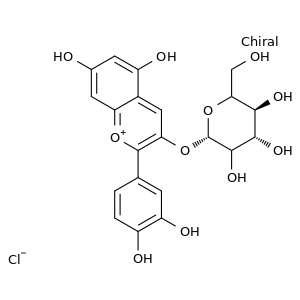 矢车菊素-3-O-葡萄糖苷