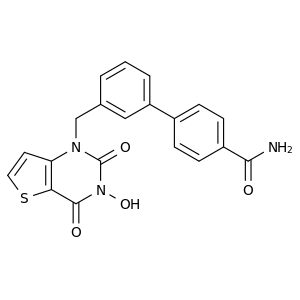 3’-((3-羟基-2,4-二氧代-3,4-二氢噻吩并[3,2-d]嘧啶-1(2H)-基)甲基)-[1,1’-联苯]-4-甲酰胺