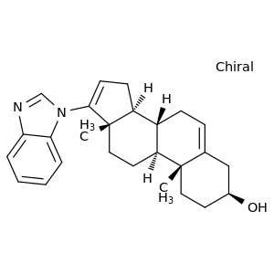 (3BETA)-17-(1H-苯并咪唑-1-基)雄甾-5,16-二烯-3-醇