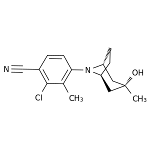2-氯-4-((3-endo)-3-羟基-3-甲基-8-氮杂双环[3.2.1]辛烷-8-基)-3-甲基苯甲腈
